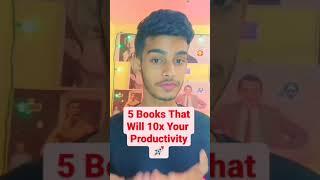 5 Books That Will 10x Your Productivity |Michael Aditya|#shorts #books #productivity