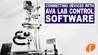 How to connect devices to lab control software for automation of a jacketed lab reactor