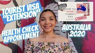 HOW TO EXTEND TOURIST VISA IN AUSTRALIA and HEALTH CHECK APPOINTMENT BUPA ONLINE 2020