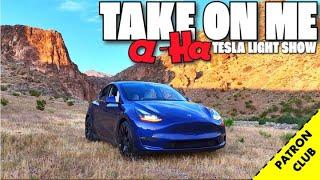 TESLA LIGHT SHOW  ||  TAKE ON ME  ||  A-HA