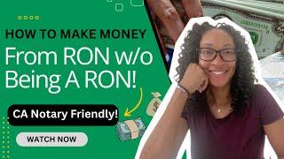 Earn Money as a Remote Online Notary Facilitator on OneNotary | Easy Passive Income!