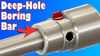 Making a SELF-CENTERING Boring Bar for GHz Radomes