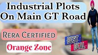 Industrial Plots On Gt Road | Orange Zone Industrial Plots In Delhi NCR #industrial #plots #delhi