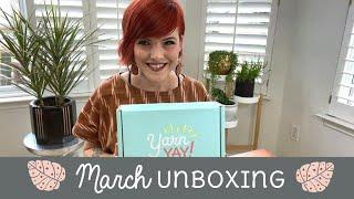 UNBOXING YarnYAY! by Vickie Howell March Subscription Box