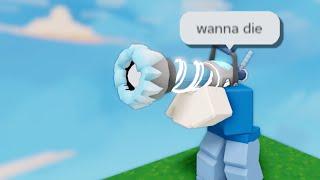 Snowball Launcher is POWERFUL! (Roblox Bedwars)