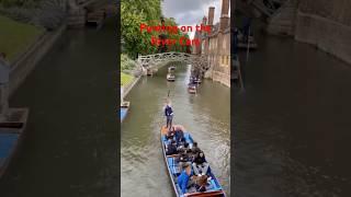 Punting on the River Cam (Click for Travel Notes)
