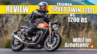 Triumph Speed Twin 1200 vs. 1200 RS - 2025 | REVIEW