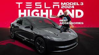 The Must-Have Tesla Model 3 2024 Highland Accessories