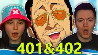 KIZARU IS UNSTOPPABLE  One Piece Ep 401 & 402 REACTION & REVIEW