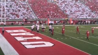 Kendall Thompson's first red zone series as a Ute