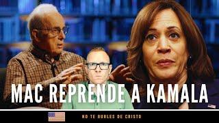 California - John MacArthur REPRENDE a Kamala Harris por burlarse de cristianos  Pastor Will Graham