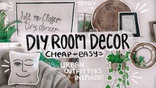 DIY ROOM DECOR! cheap, easy, & Urban Outfitters inspired!