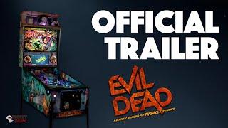 OFFICIAL TRAILER: Evil Dead Pinball Machine (Spooky Pinball, 2024)