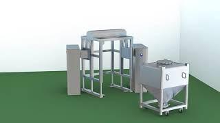 Bin blender , Cage Bin Blender machine