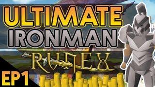 I locked my fresh Ultimate Ironman in RuneX RSPS (Episode #1) | OSRS