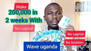 How to make 200,000 and more in 2weeks with No capital  (wave money)