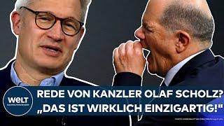 AMPEL-AUS: Rede von Kanzler Olaf Scholz? "Das ist wirklich einzigartig!" - Ulf Poschardt