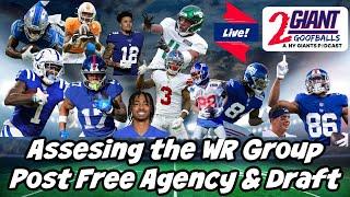 Assessing the New York Giants' Wide Receiver Corps Post Draft and Free Agency