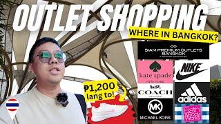 Sneaker Shoes Shopping Siam Premium Outlets Bangkok Thailand - Cheap Shoes in Thailand Vlog 2024