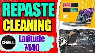 How to Repaste & Cleaning Dell Latitude 7440 (B8RHFY3) P174G Laptop