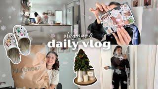 vlogmas 9 |  new arrivals at HOME | ️ HAUL from Pull&Bear | OUTFIT Christmas Eve