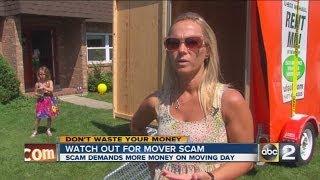 Beware of movers scam