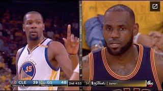 Kevin Durant Exposes LeBron's Overrated Defense - 2017 NBA Finals