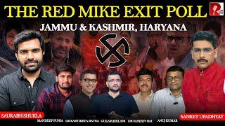 The Red Mike EXIT POLL, कौन जीत रहा है हरियाणा और J&K?