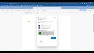 Como compartir un documento de Word online para trabajos en grupo