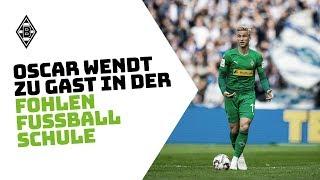 Oscar Wendt zu Gast in der FohlenFussballschule