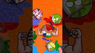 What if USA China Russia India unite?#shorts #countryballs Countryballs Funny Video