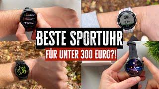 Die Besten Sportuhren für unter 300 Euro (Garmin, Amazfit, Coros, ...)!