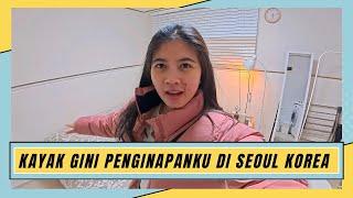 Room Tour Penginapan di Seoul Korea Waktu Musim Dingin 