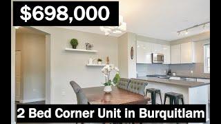 Metro Vancouver Condo Spacious 2 Bedroom Condo in Burquitlam for $698,000