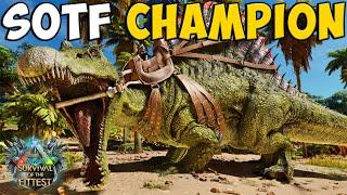 How I WON My FIRST Game On Ark: Survival Of The Fittest On ASA!