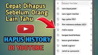 Cara Menghapus Riwayat Pencarian di Youtube