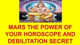 Mars the power and debilitation secret || Solar Astro Gyan