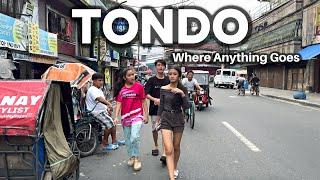 Anything Can Happen in Tondo Manila Philippines [4K]