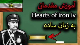 آموزش مقدماتی بازی Hearts of iron iv به زبان ساده پارت 1