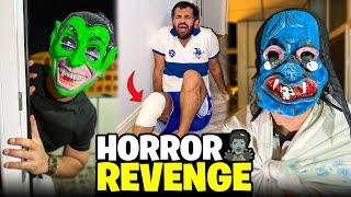 Horror Prank on Dogar‍️Tuti Tang k sath Bhag gya.