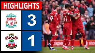 Liverpool vs Southampton 3-1 | English Premier League 2024/25 | Goal & Highlights