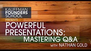 Powerful Presentations: Mastering Q&A - Introduction