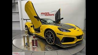 2007 SOLDSOLDSOLD Corvette Coupe Supercharged Auto ZR1 WideBodyKit Custom Leather Int VelocityYellow