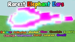 I Grew The Rarest Elephant Ears In Grow A Garden!