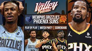 Memphis Grizzlies vs Phoenix Suns | LIVE Reaction | Scoreboard | Play By Play | Postgame Show