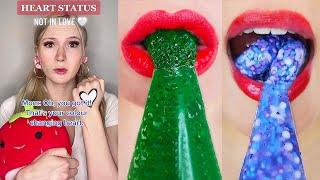  Text To Speech  ASMR Satisfying Eating || @BRIANNA GUIDRYY || POVs Tiktok Compilations 2023 #122