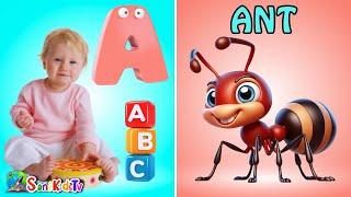 ABC Phonics Song | A For Ant |  Nursery Rhymes and Songs For Children | Toddlers Learning Videos