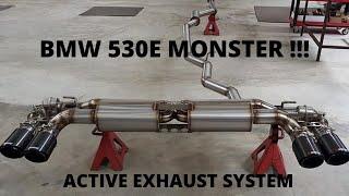 WEPR BMW 530E Valvetronic active exhaust