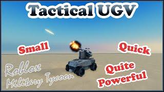 Anti-Tank Tactical UGV, Fast & Small In Military Tycoon Roblox