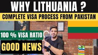 Study in Lithuania 2025 | Complete VISA Process of Lithuania from Pakistan | Study in Europe 2025